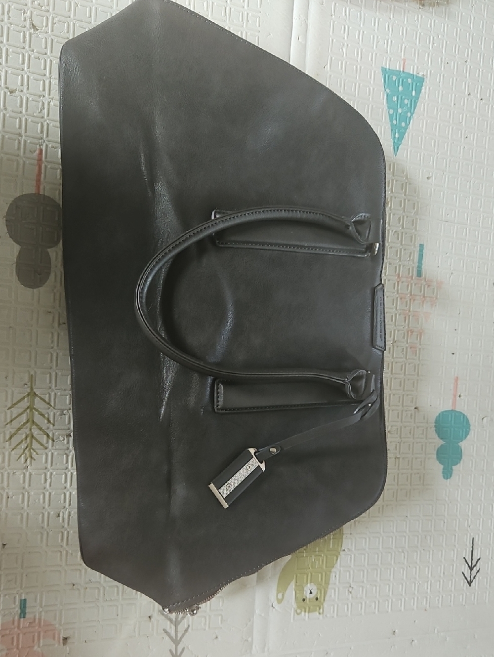 EUC - Black Laptop Tote Bag with Double Handles